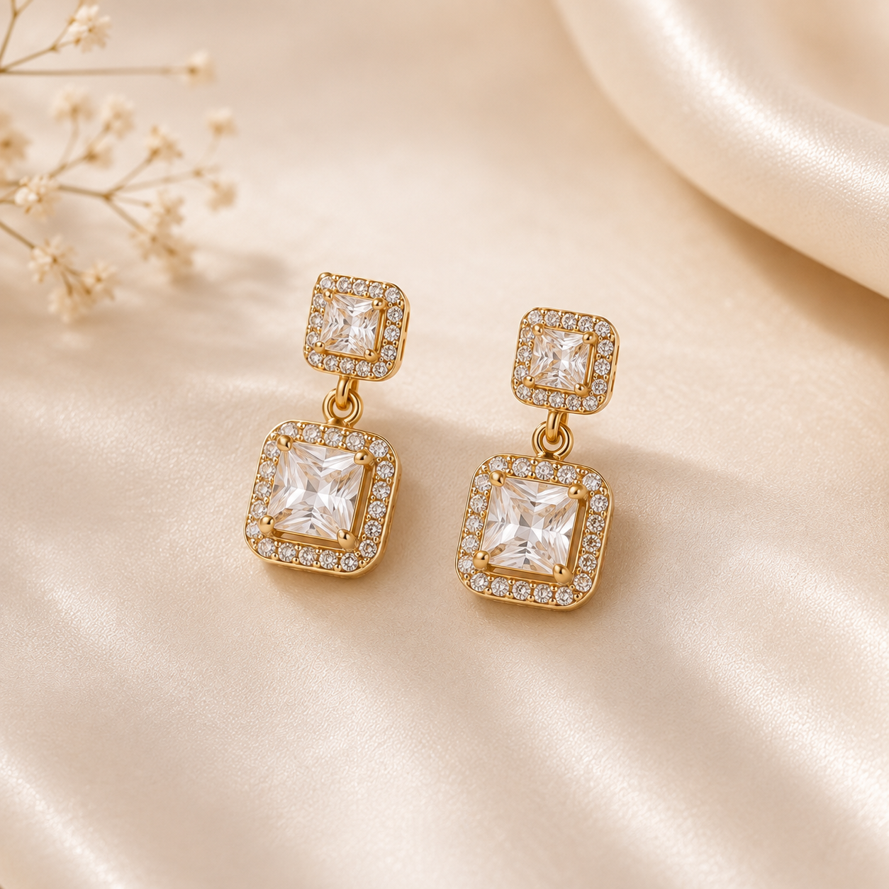 Gold Earings